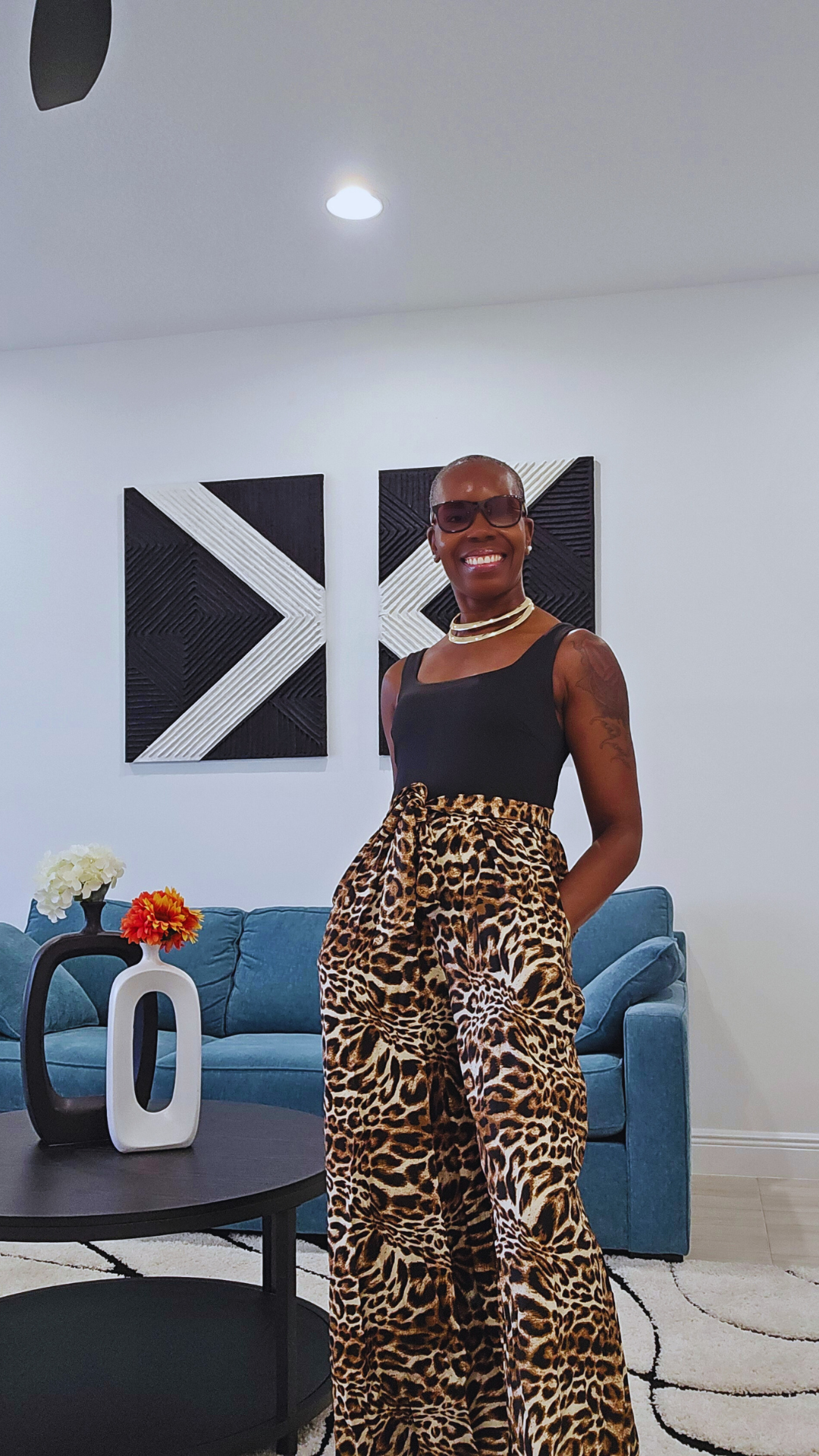 The "Leopard Luxe" Jumpsuits