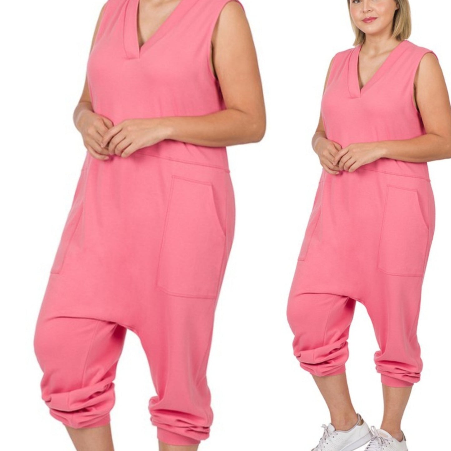 The "Harem Sleeveless Jumpsuit" Everyday Basics