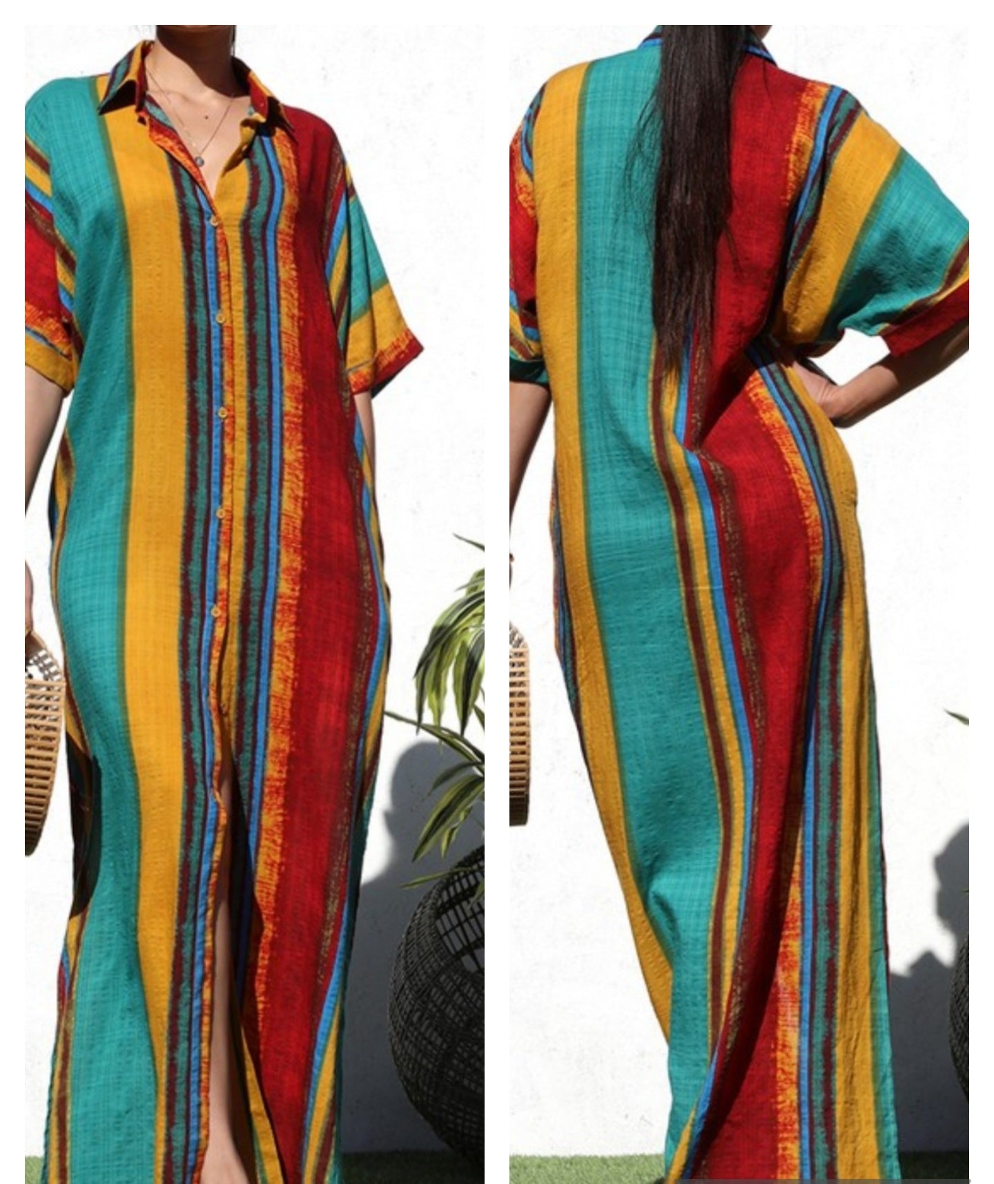 The "Keke Button Down" Dresses