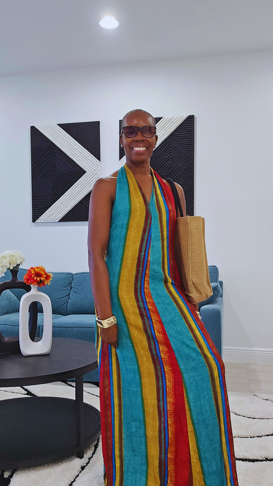 The "Keke Halter Maxi" Dresses