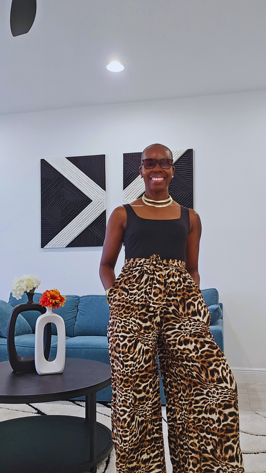The "Leopard Luxe" Jumpsuits